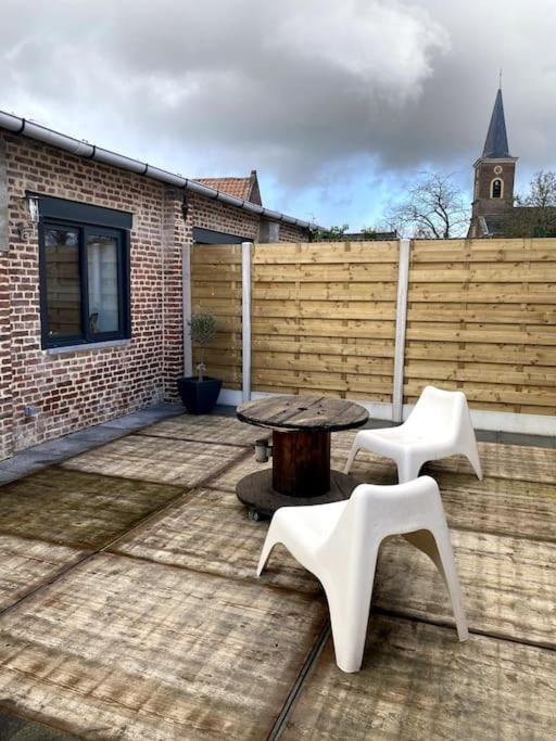 Entre Et Campagne Cosy Avec Parking Et Terrasse Wood Apartment Coutiches